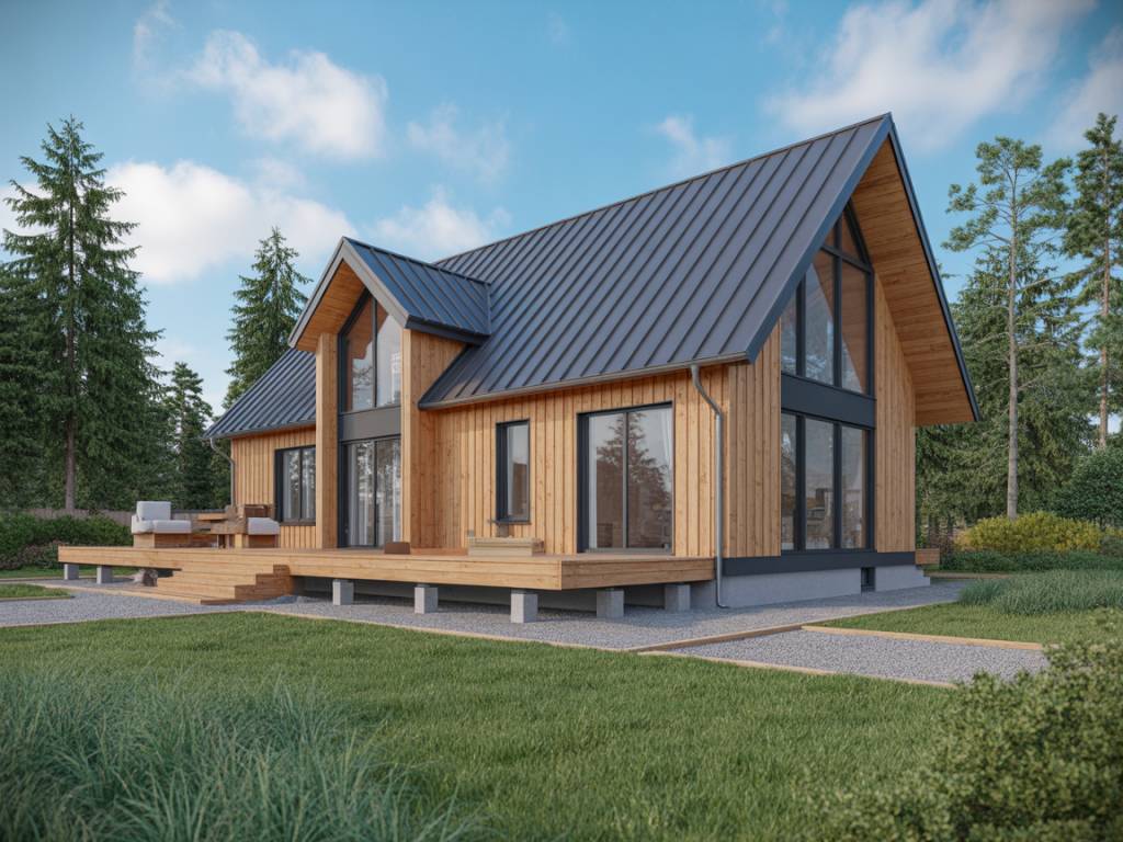 Fondation maison bois sur pilotis techniques avantages et normes à connaître